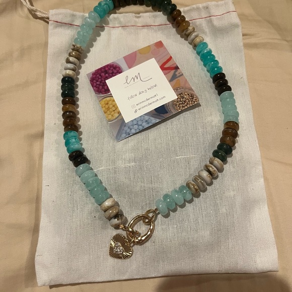 Erin McDermott Sea and Stone Necklace $36 - Picture 3 of 4